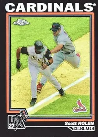 2004 Topps Chrome feature card