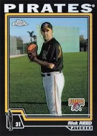 2004 Topps Chrome - Black Refractors #464 - Rick Reed - Pittsburgh Pirates