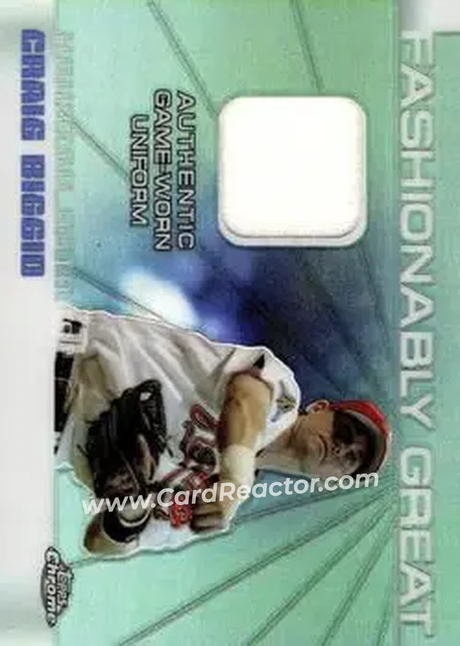2004 Topps Chrome - Fashionably Great Relics #FGR-CB - Craig Biggio - Houston Astros - Front