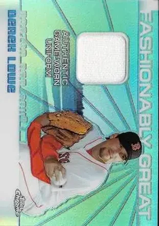 2004 Topps Chrome #FGR-DL Fashionably Great Relics Derek Lowe