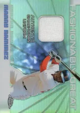 2004 Topps Chrome - Fashionably Great Relics #FGR-MR - Manny Ramirez - Boston Red Sox