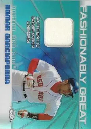 2004 Topps Chrome - Fashionably Great Relics #FGR-NG - Nomar Garciaparra - Boston Red Sox