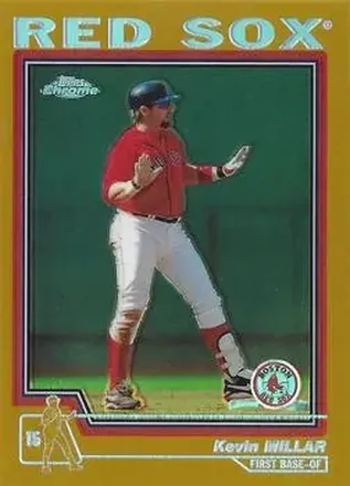 2004 Topps Chrome - Gold Refractors #17 - Kevin Millar - Boston Red Sox