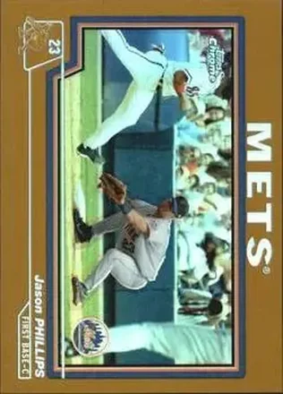 2004 Topps Chrome - Gold Refractors #118 - Jason Phillips - New York Mets