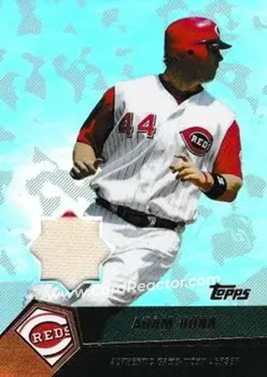 2004 Topps Clubhouse Collection #AD - Adam Dunn - Cincinnati Reds - Front
