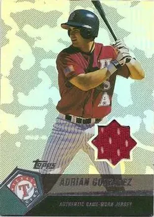 2004 Topps Clubhouse Collection #AG Adrian Gonzalez