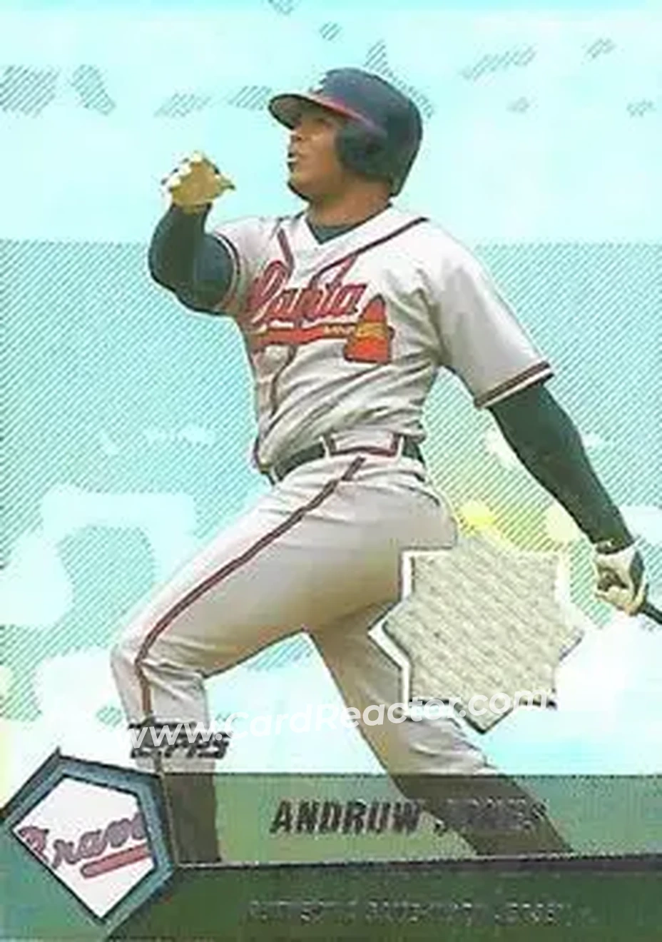 2004 Topps Clubhouse Collection #AJ - Andruw Jones - Atlanta Braves - Front
