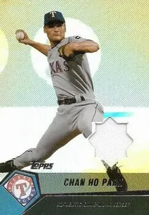 2004 Topps Clubhouse Collection #CP - Chan Ho Park - Texas Rangers