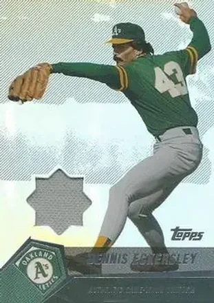 2004 Topps Clubhouse Collection #DE - Dennis Eckersley - Oakland Athletics