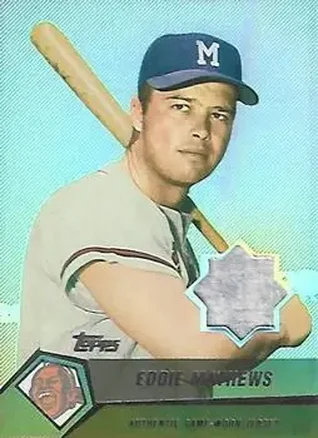 2004 Topps Clubhouse Collection #EM - Ed Mathews - Milwaukee Braves