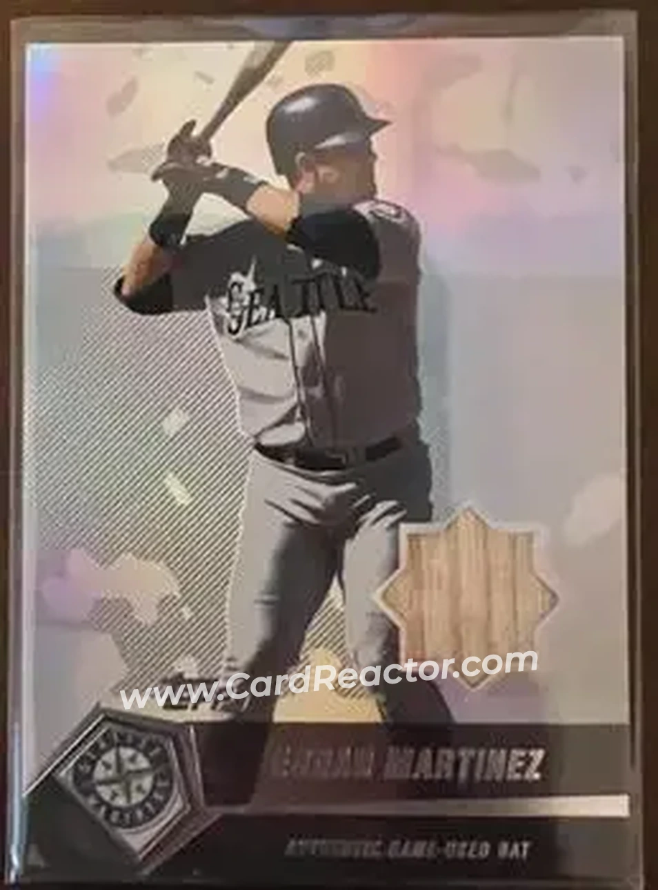 2004 Topps Clubhouse Collection #EMA - Edgar Martinez - Seattle Mariners - Front