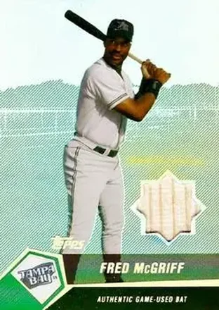 2004 Topps Clubhouse Collection #FM - Fred McGriff - Tampa Bay Devil Rays