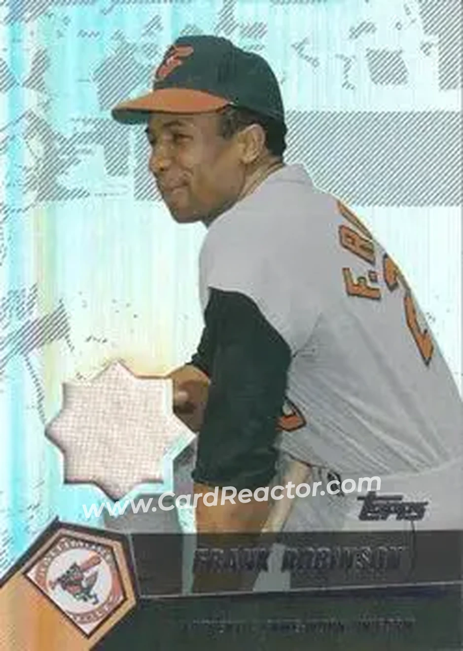 2004 Topps Clubhouse Collection #FR - Frank Robinson - Baltimore Orioles - Front