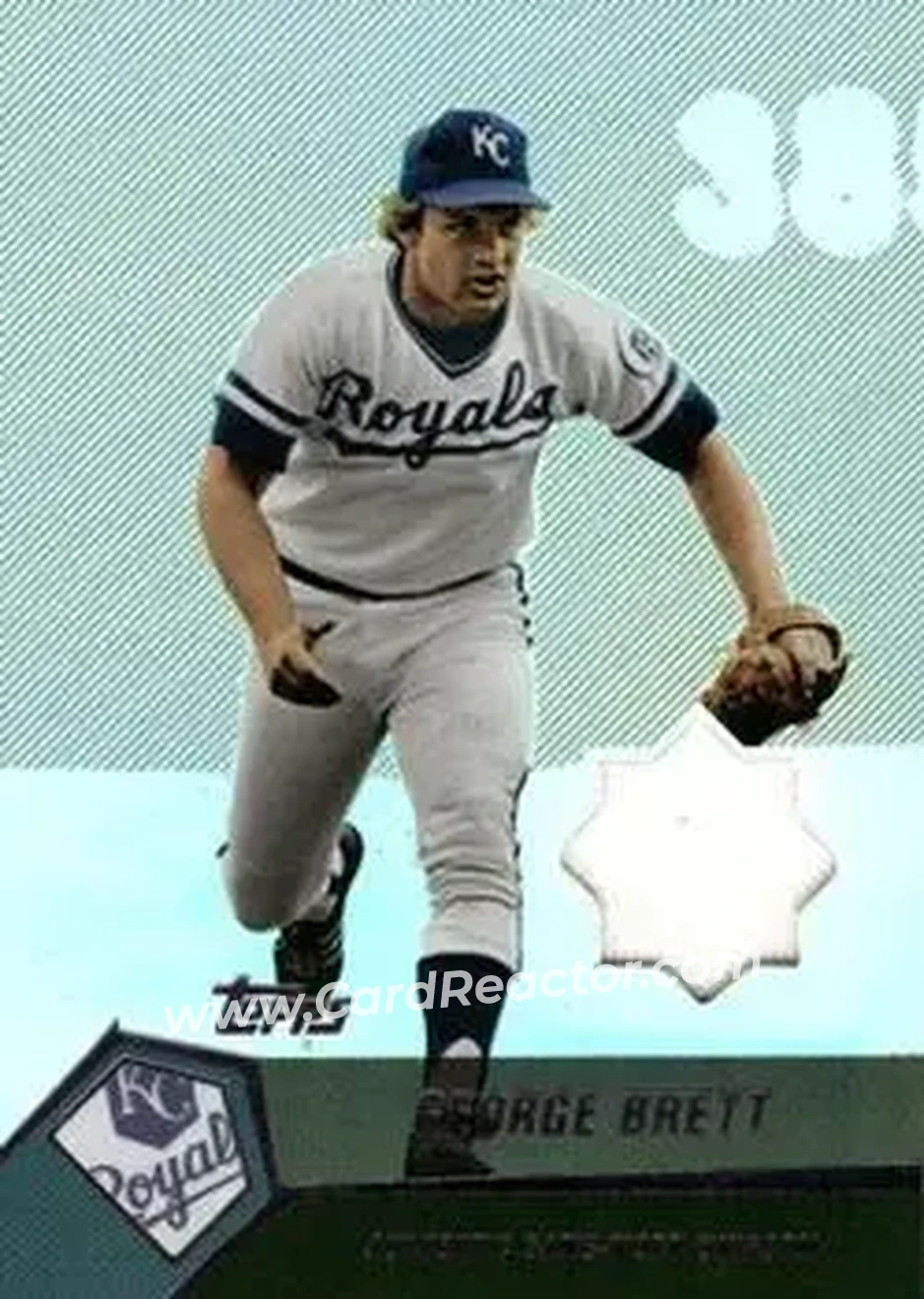 2004 Topps Clubhouse Collection #GB - George Brett - Kansas City Royals - Front