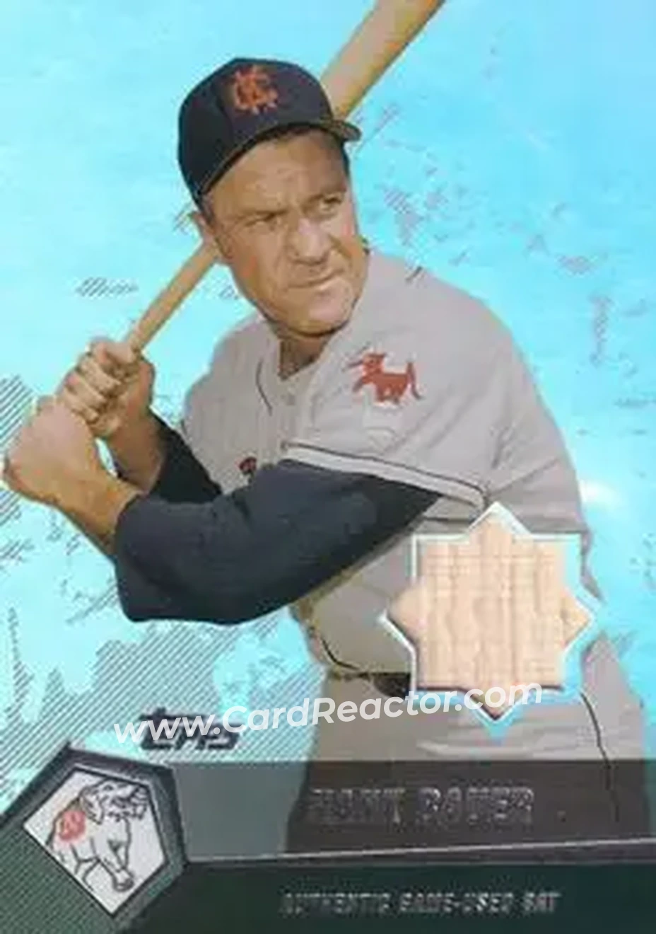 2004 Topps Clubhouse Collection #HB - Hank Bauer - Kansas City Athletics - Front