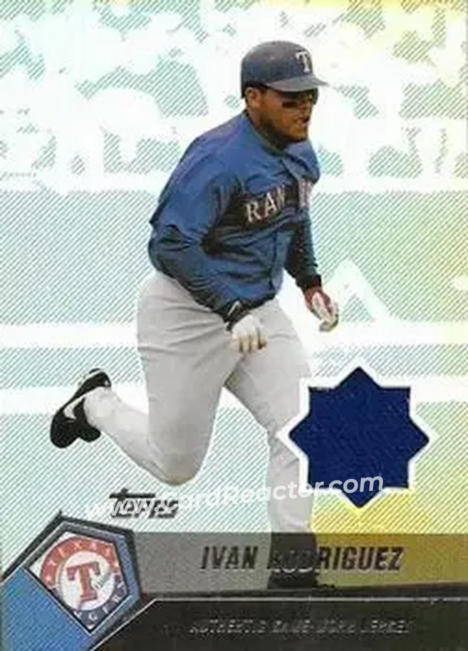 2004 Topps Clubhouse Collection #IR - Ivan Rodriguez - Texas Rangers - Front