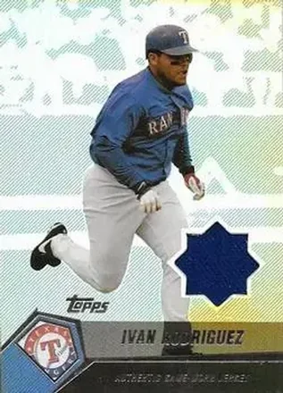 2004 Topps Clubhouse Collection #IR - Ivan Rodriguez - Texas Rangers