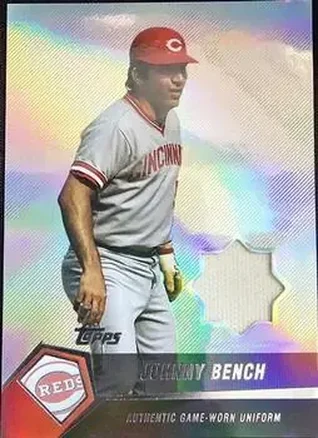 2004 Topps Clubhouse Collection #JBE - Johnny Bench - Cincinnati Reds