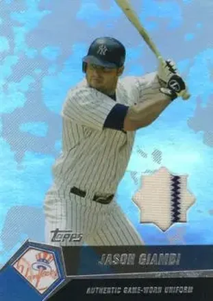 2004 Topps Clubhouse Collection #JG - Jason Giambi - New York Yankees