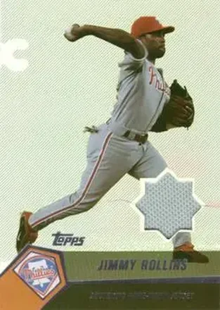 2004 Topps Clubhouse Collection #JRO - Jimmy Rollins - Philadelphia Phillies