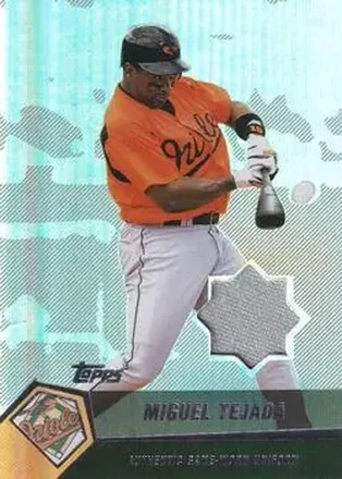 2004 Topps Clubhouse Collection #MTE - Miguel Tejada - Baltimore Orioles