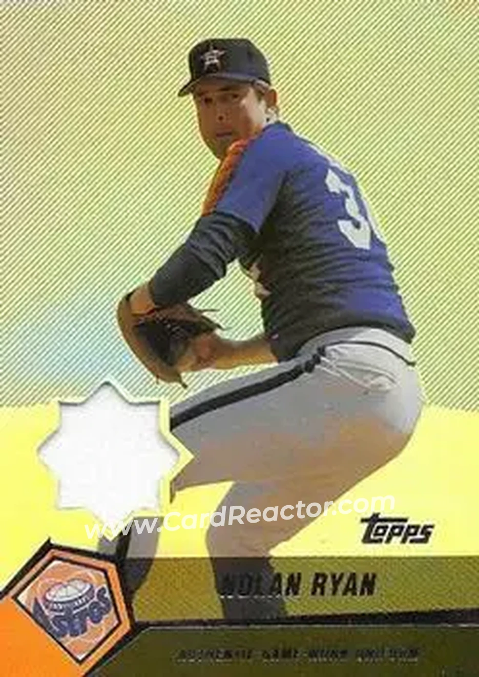 2004 Topps Clubhouse Collection #NR - Nolan Ryan - Houston Astros - Front