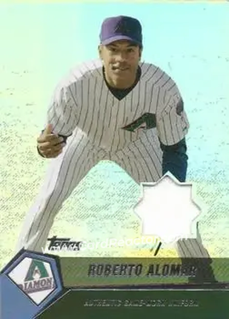 2004 Topps Clubhouse Collection #RA - Roberto Alomar - Arizona Diamondbacks - Front