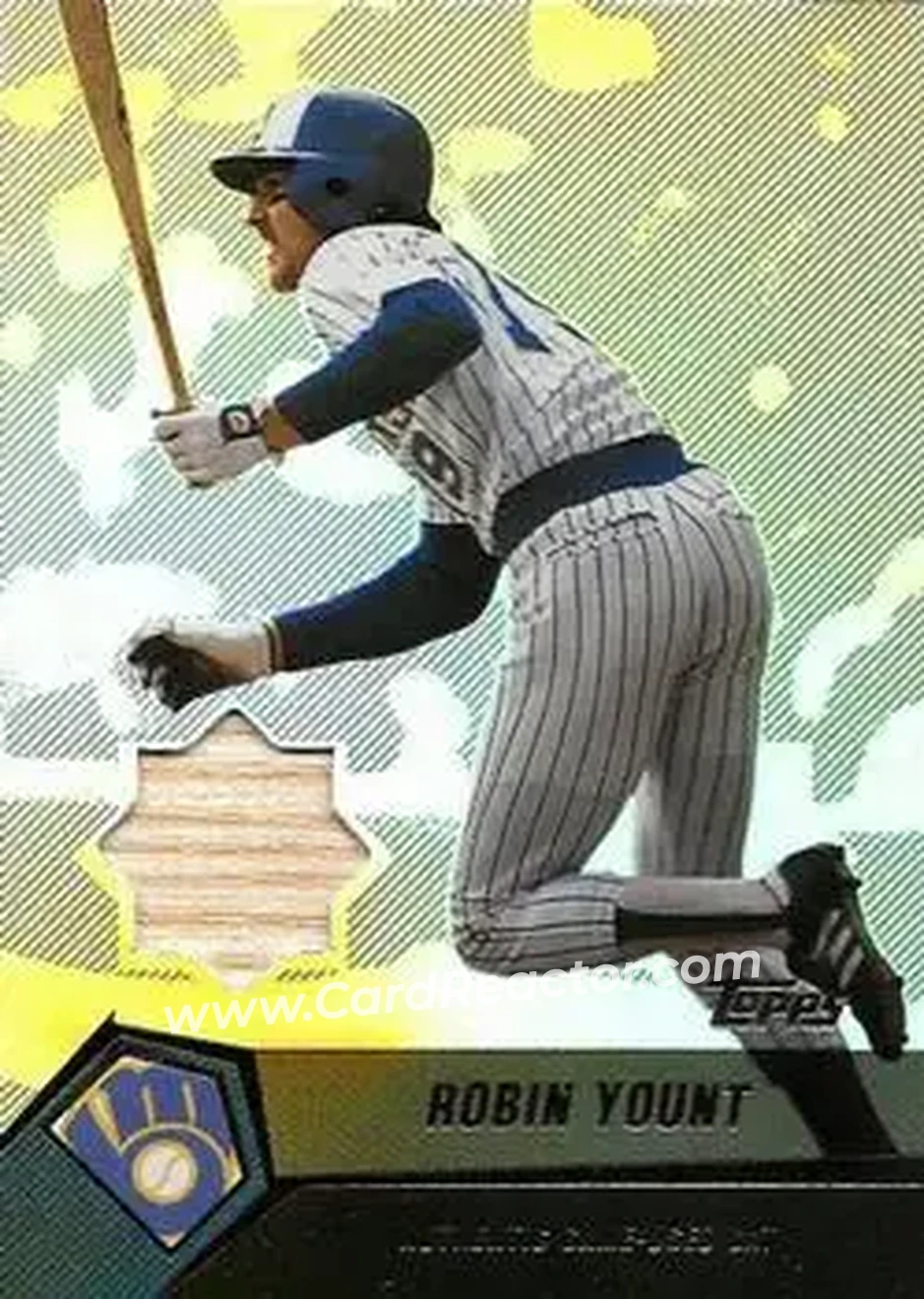 2004 Topps Clubhouse Collection #RY - Robin Yount - Milwaukee Brewers - Front