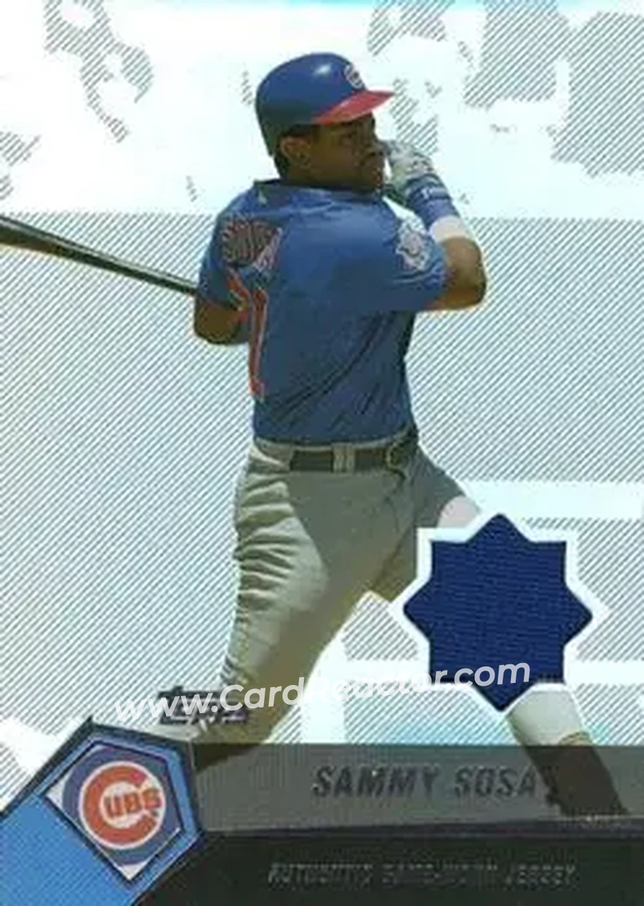 2004 Topps Clubhouse Collection #SS - Sammy Sosa - Chicago Cubs - Front