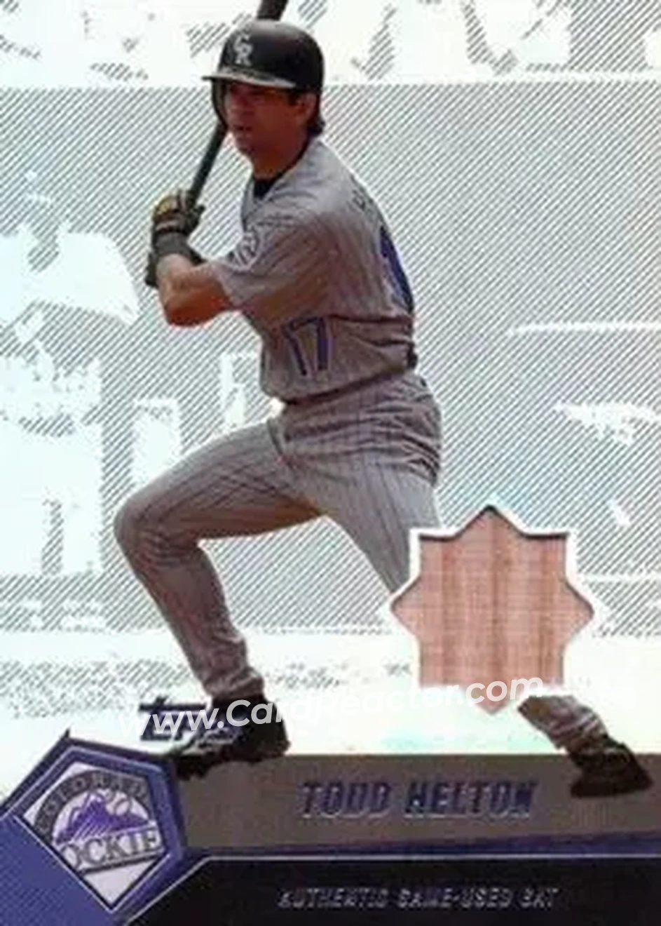 2004 Topps Clubhouse Collection #THE - Todd Helton - Colorado Rockies - Front