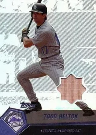 2004 Topps Clubhouse Collection #THE - Todd Helton - Colorado Rockies