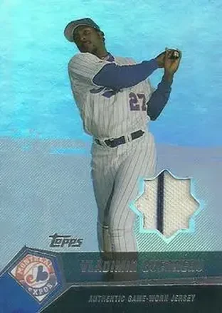 2004 Topps Clubhouse Collection #VG - Vladimir Guerrero - Montreal Expos