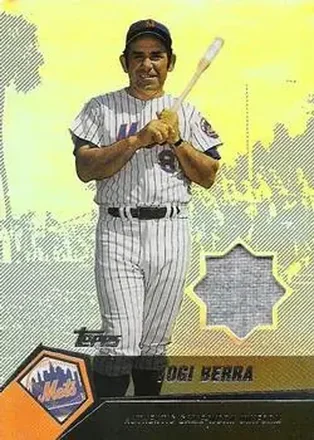 2004 Topps Clubhouse Collection #YB - Larry "Yogi" Berra - New York Mets