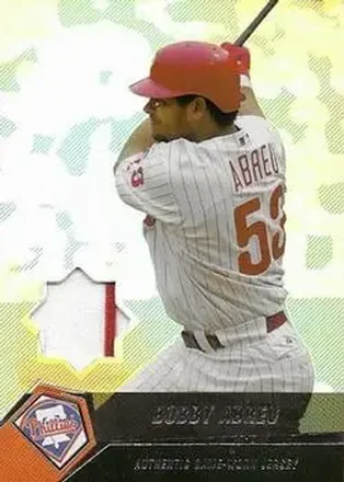 2004 Topps Clubhouse Collection #BA - Bob Abreu - Philadelphia Phillies
