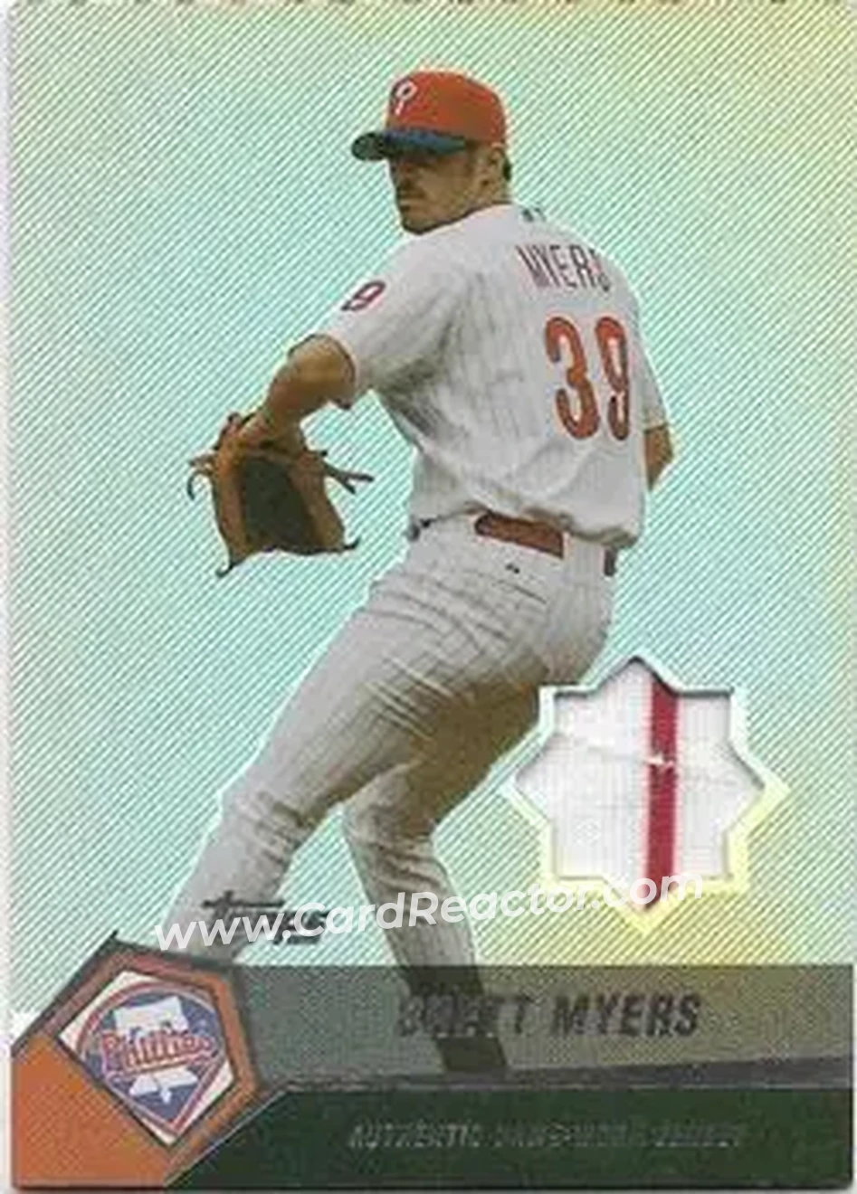 2004 Topps Clubhouse Collection #BM - Brett Myers - Philadelphia Phillies - Front