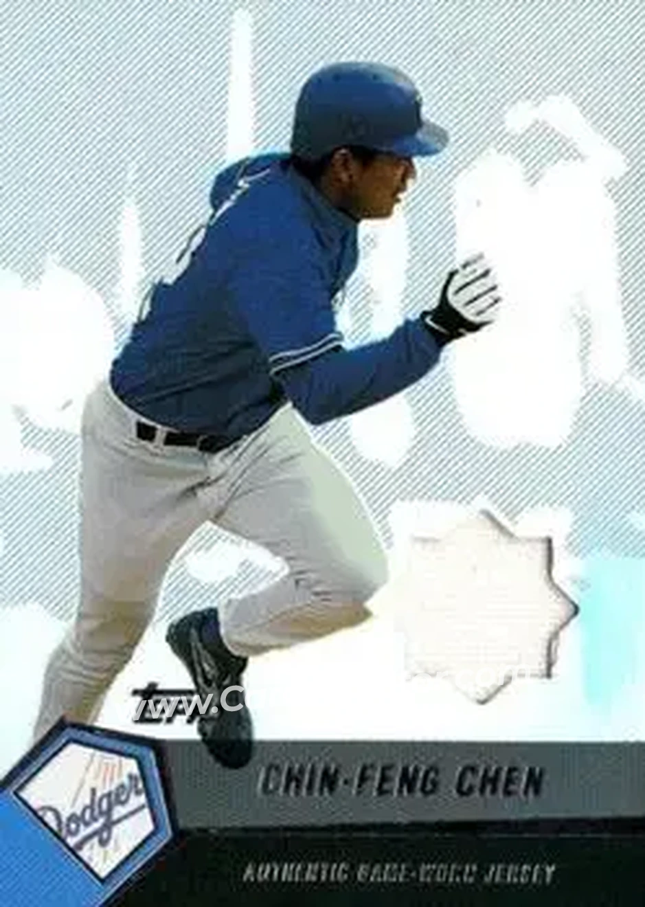 2004 Topps Clubhouse Collection #CFC - Chin-Feng Chen - Los Angeles Dodgers - Front