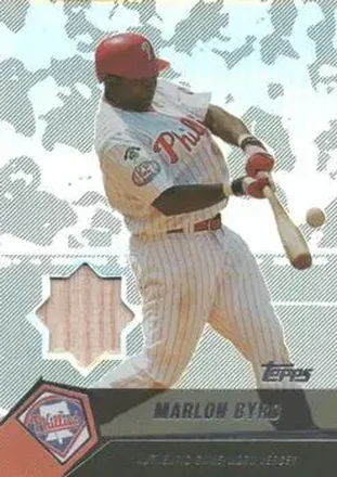 2004 Topps Clubhouse Collection #MB - Marlon Byrd - Philadelphia Phillies