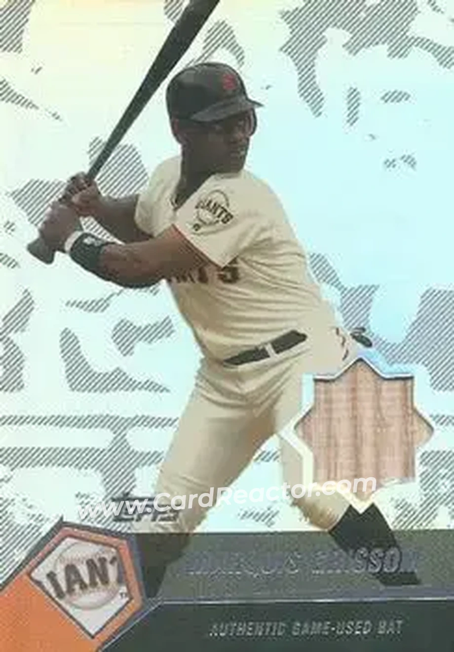 2004 Topps Clubhouse Collection #MDG - Marquis Grissom - San Francisco Giants - Front