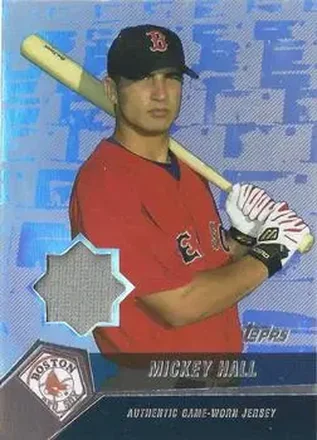 2004 Topps Clubhouse Collection #MH - Mickey Hall - Boston Red Sox