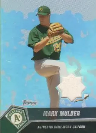 2004 Topps Clubhouse Collection #MM - Mark Mulder - Oakland Athletics