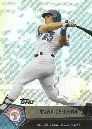 2004 Topps Clubhouse Collection #MT - Mark Teixeira - Texas Rangers