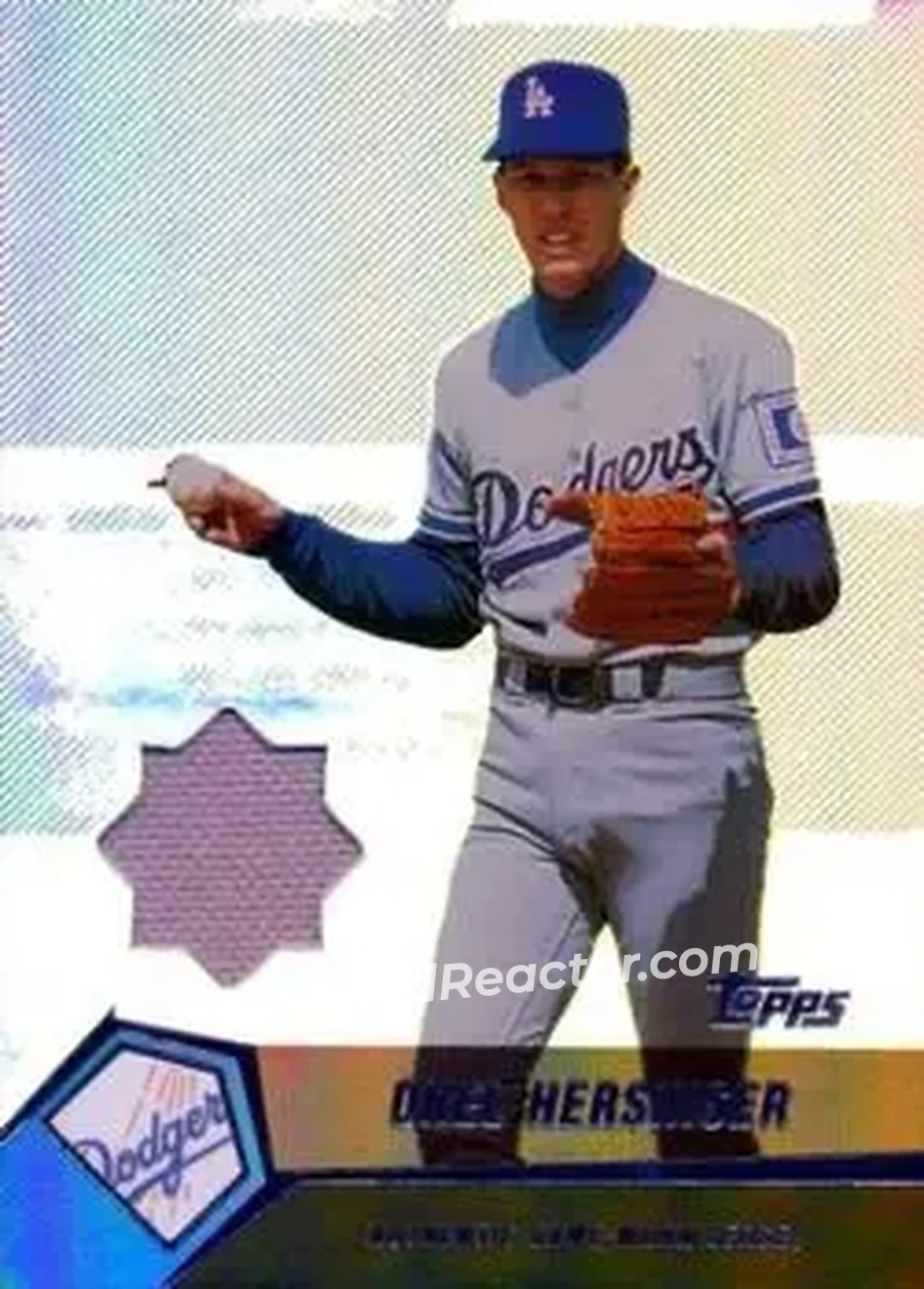 2004 Topps Clubhouse Collection #OH - Orel Hershiser - Los Angeles Dodgers - Front