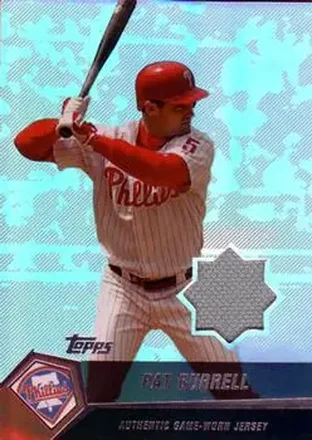 2004 Topps Clubhouse Collection #PB - Pat Burrell - Philadelphia Phillies