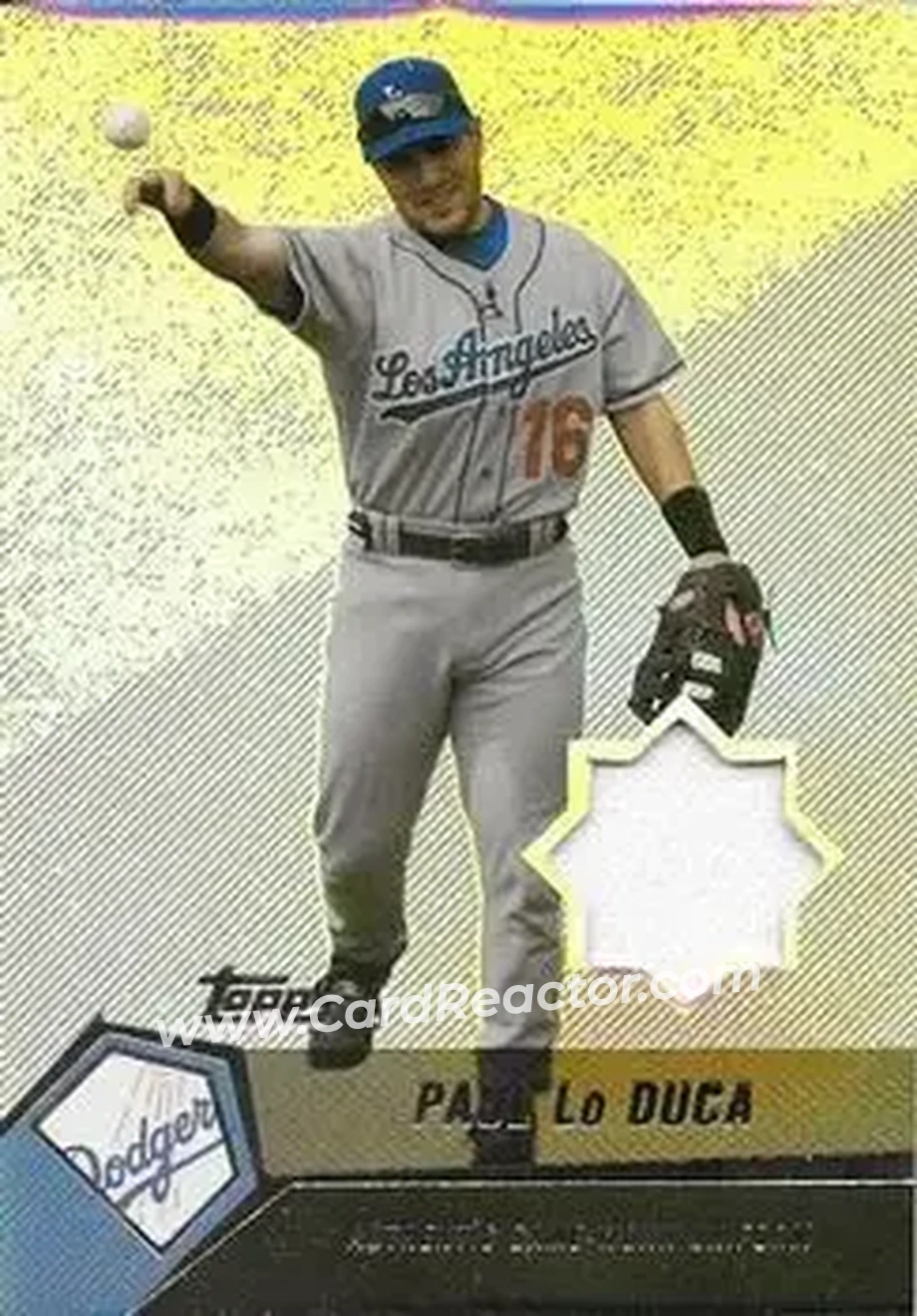 2004 Topps Clubhouse Collection #PL - Paul Lo Duca - Los Angeles Dodgers - Front