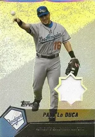 2004 Topps Clubhouse Collection #PL - Paul Lo Duca - Los Angeles Dodgers