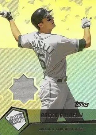 2004 Topps Clubhouse Collection #RB - Rocco Baldelli - Tampa Bay Devil Rays