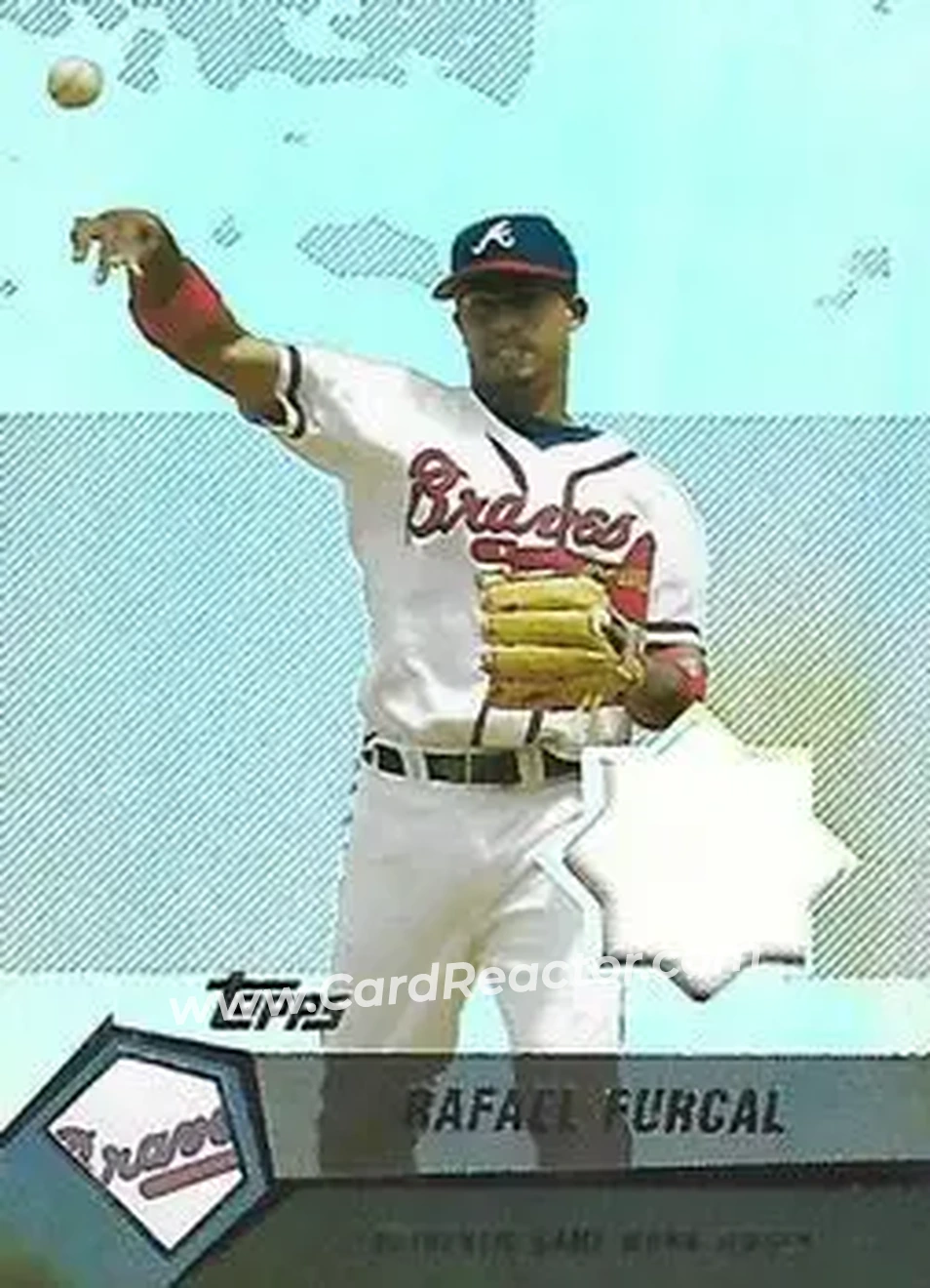 2004 Topps Clubhouse Collection #RF - Rafael Furcal - Atlanta Braves - Front