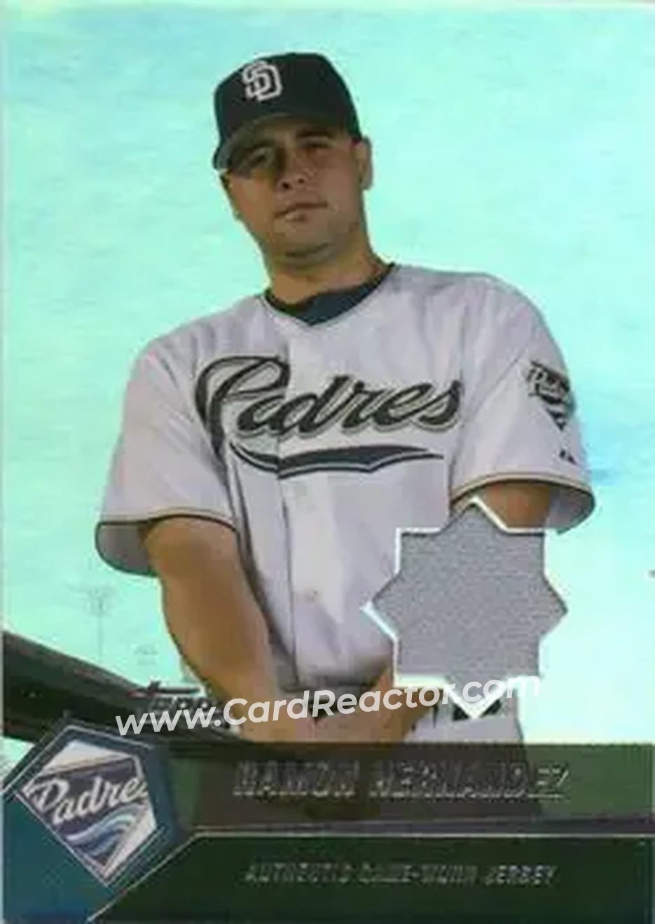 2004 Topps Clubhouse Collection #RH - Ramon Hernandez - San Diego Padres - Front