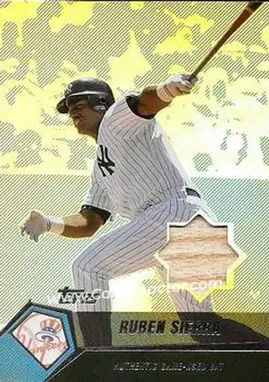 2004 Topps Clubhouse Collection #RSI - Ruben Sierra - New York Yankees - Front