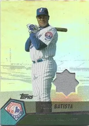 2004 Topps Clubhouse Collection #TB - Tony Batista - Montreal Expos